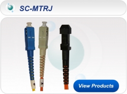 OM2 (50/125) GREY SC-MTRJ Duplex Mode Conditioning Patchcord